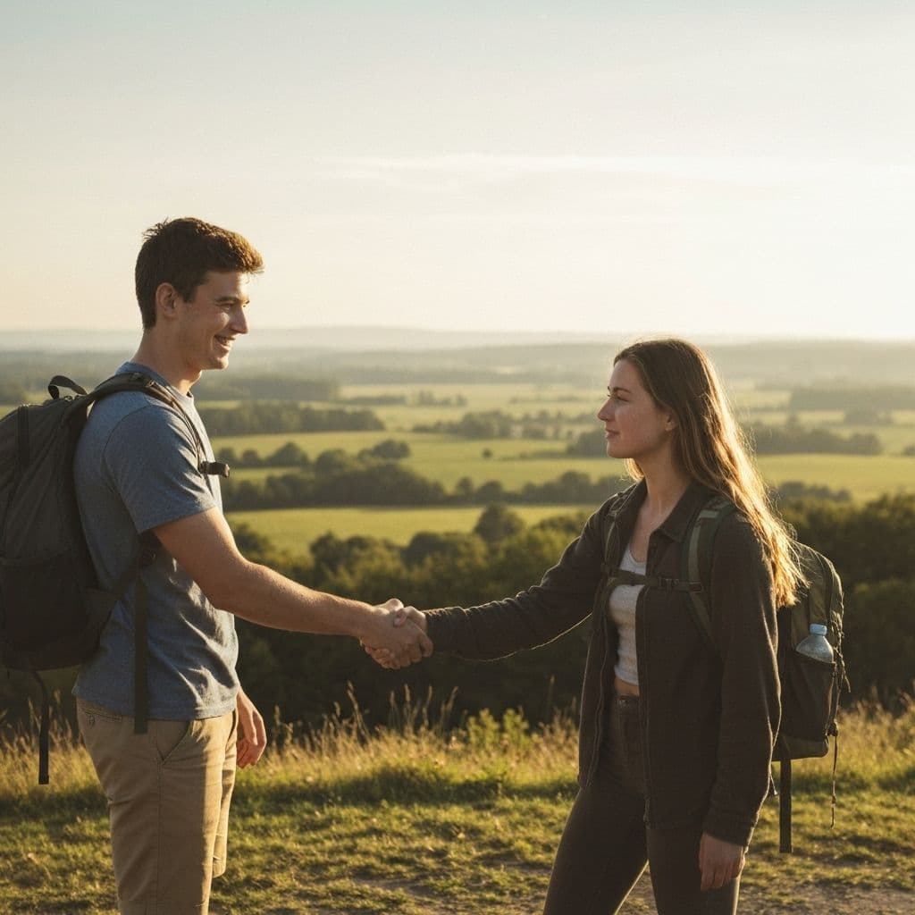 Connection - travelers connecting