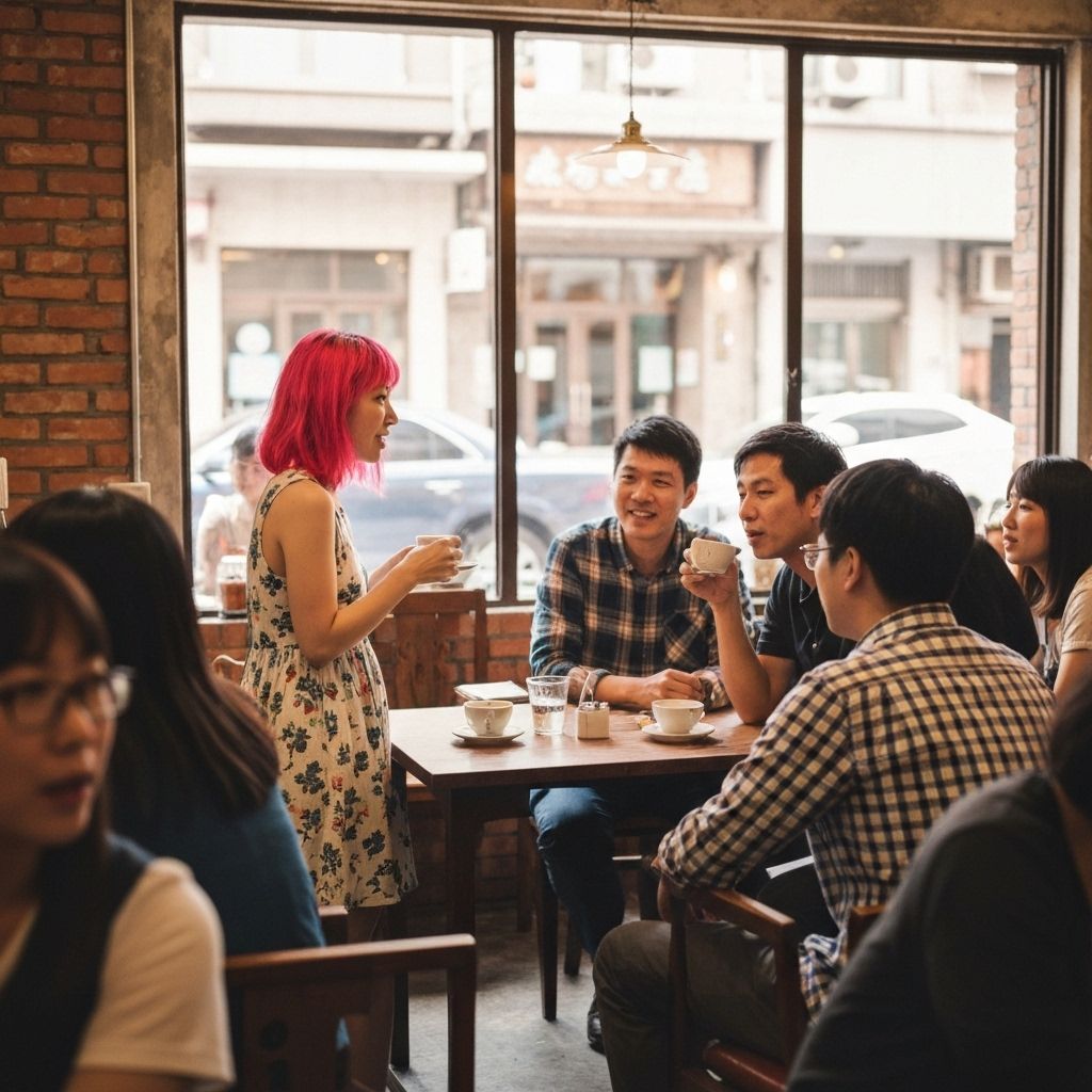 台北咖啡廳聚會